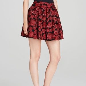 ⚡️Alice+Olivia Fizer Jacquard Rose Brocade Skirt⚡️